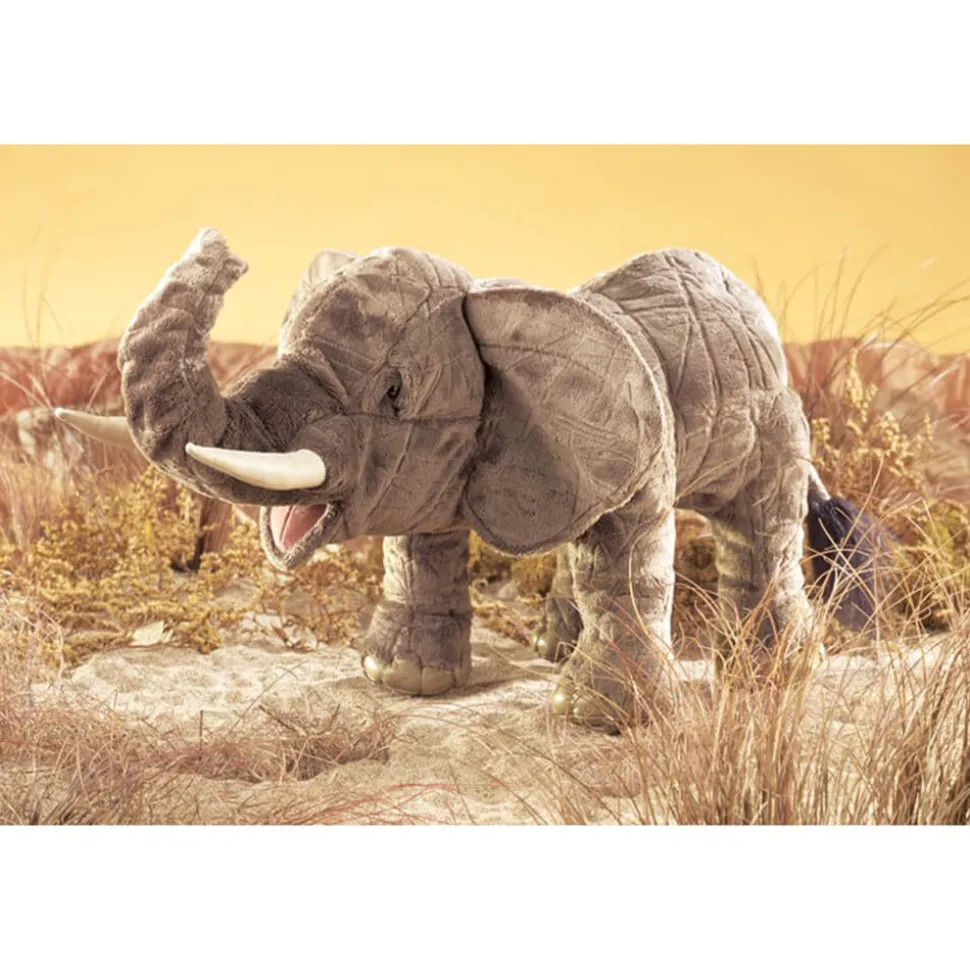 Folkmanis Elephant Hand Puppet