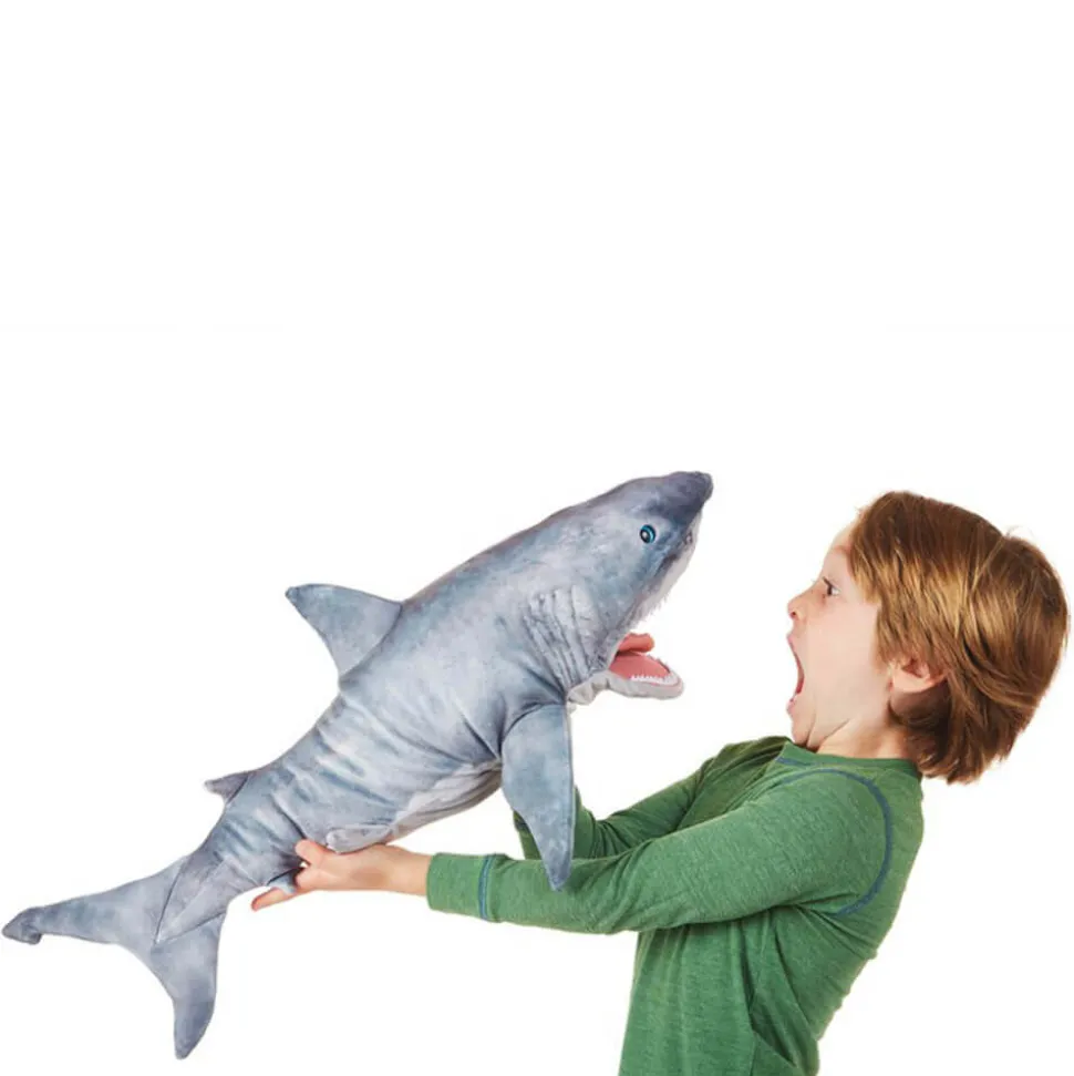 Folkmanis Great White Shark Hand Puppet
