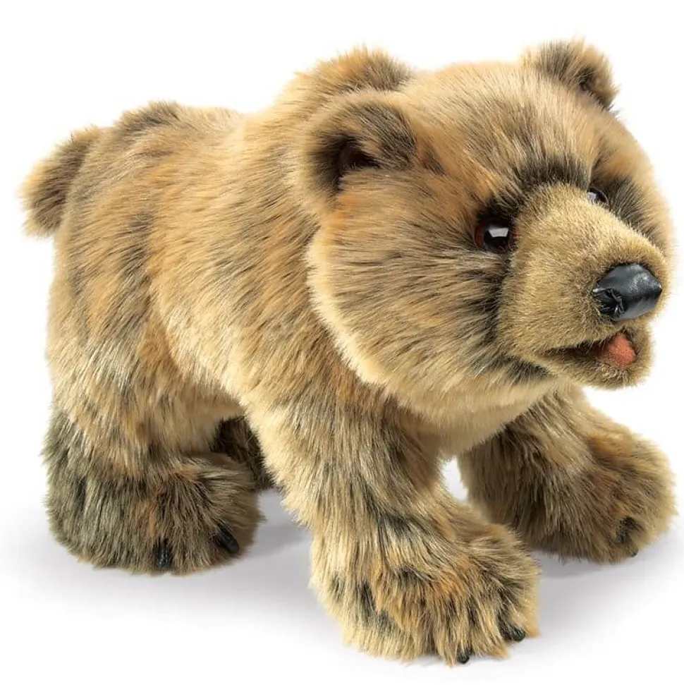 Folkmanis Grizzly Bear Hand Puppet