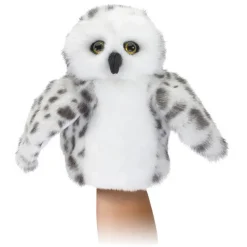 Folkmanis Little Snowy Owl Little Puppet