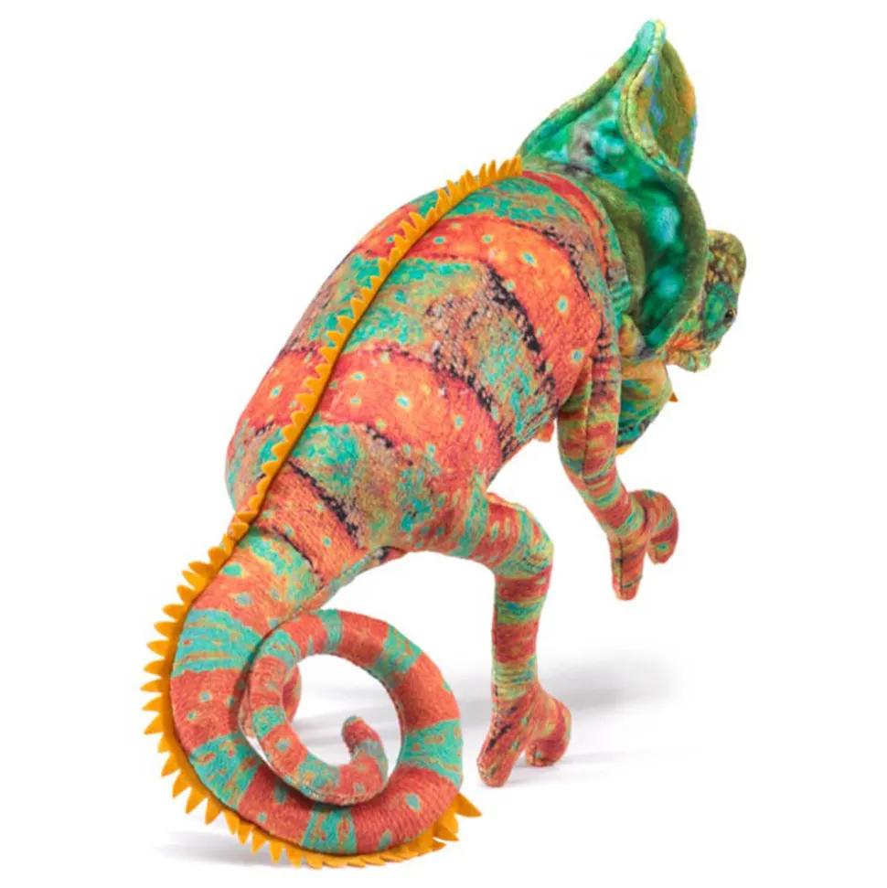 Folkmanis Small Chameleon Finger Puppet