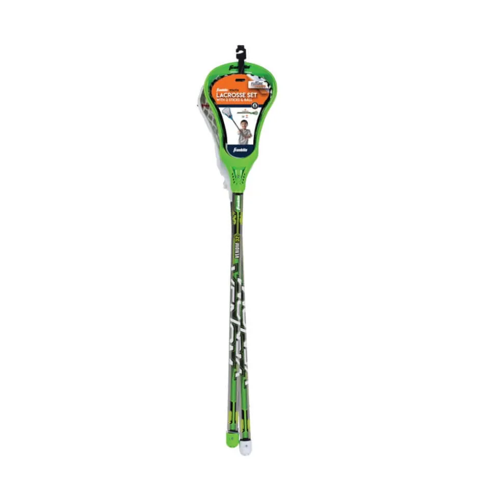 Franklin Future Champs 32 Inch Lacrosse Sticks and Ball Set