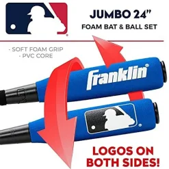Franklin Future Champs MLB 24" Oversized Foam Bat and Ball Set