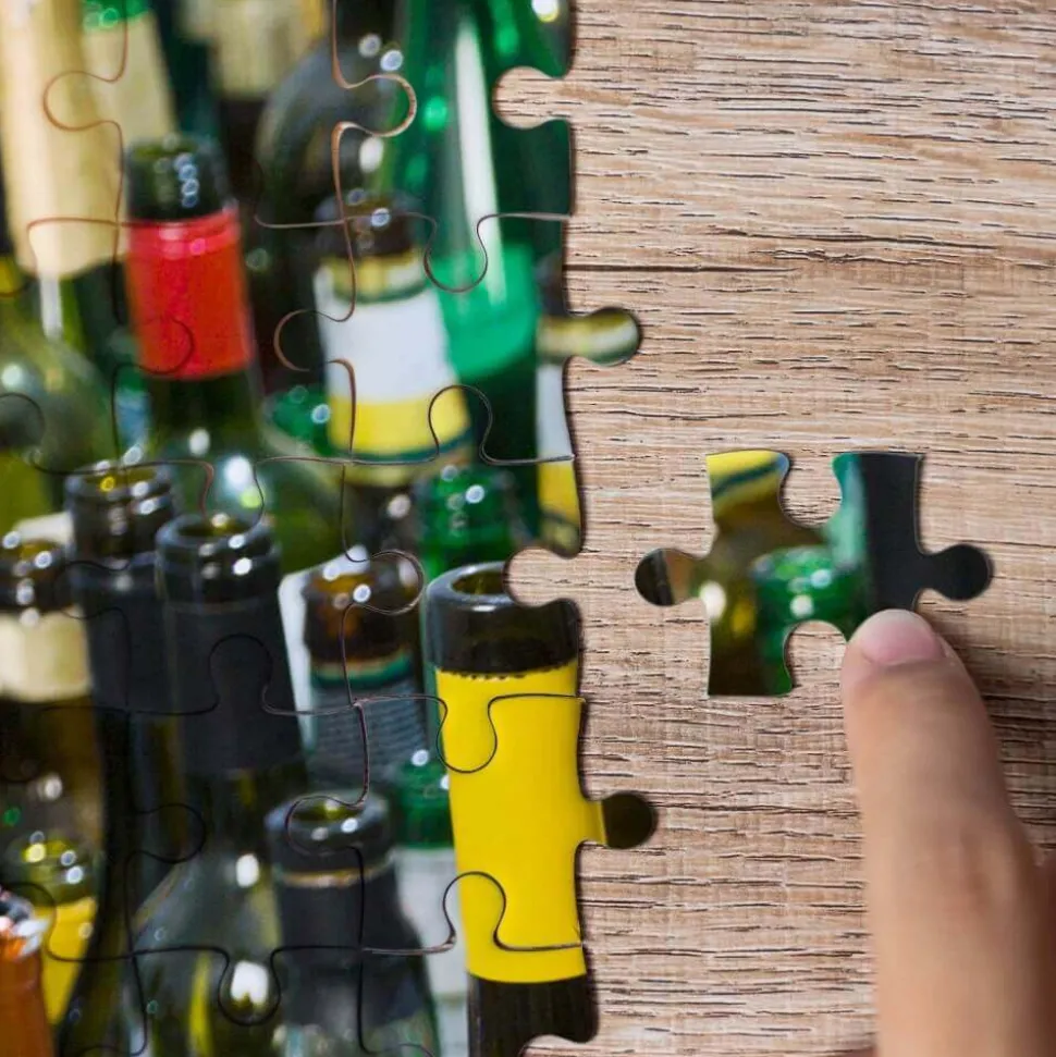 Funwares Wine Time 1000 Piece Jigsaw Puzzle
