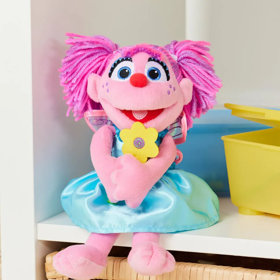 Gund Sesame Street Abby Cadabby with Flowers 11 Inch Plush
