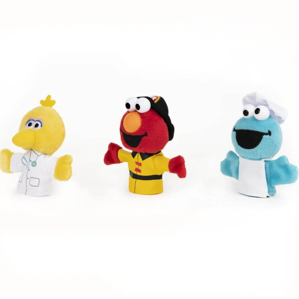 Gund Sesame Street People In Your Neighborhood Finger Puppets Set