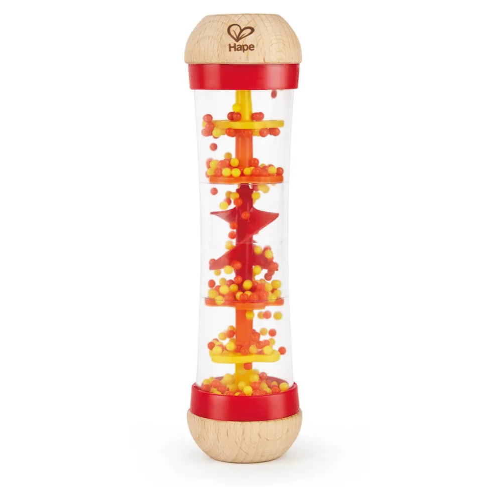 Hape Beaded Raindrops Red Musical Toy