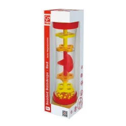 Hape Beaded Raindrops Red Musical Toy