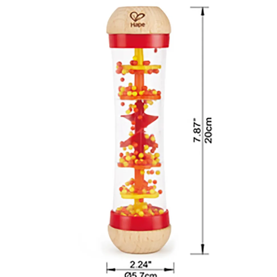 Hape Beaded Raindrops Red Musical Toy