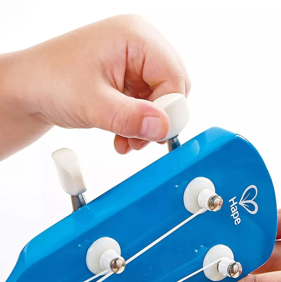 Hape Blue Ukulele Musical Development Toy