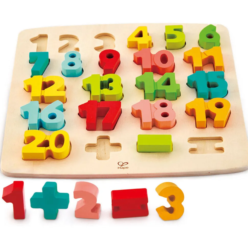 Hape Chunky Number Math Puzzle