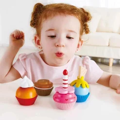 Hape Cupcakes Pretend Play Set