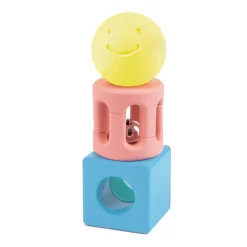 Hape Geometric Rattle Baby Toy Set