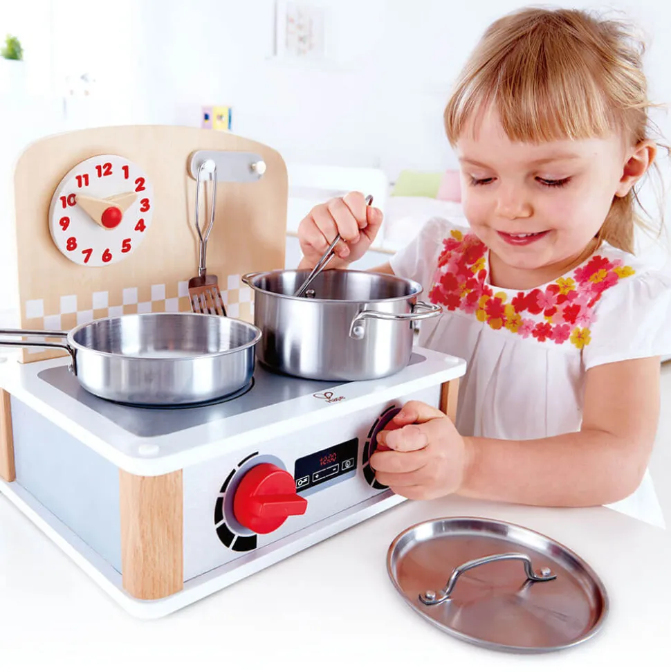 Hape 2-in-1 Kitchen&Grill Set