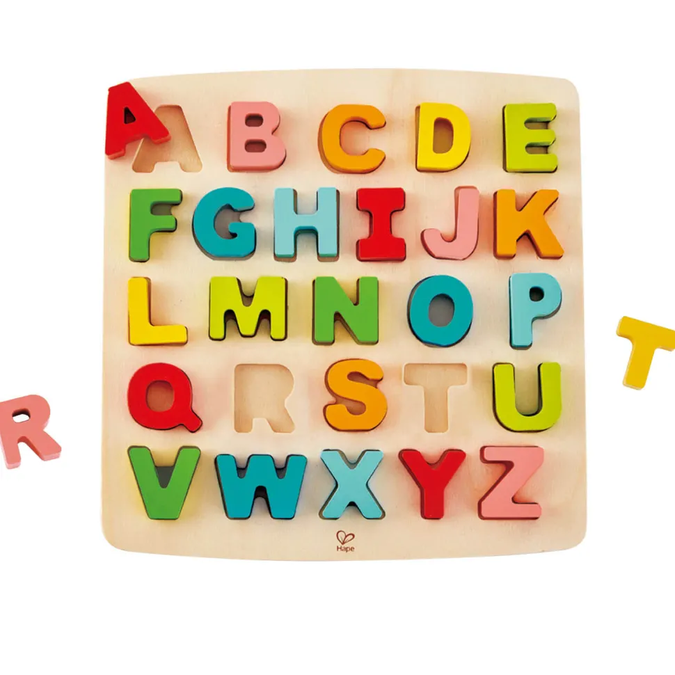 Hape Wooden Chunky Alphabet Puzzle