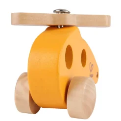 Hape Yellow Wooden Little Copter Toy