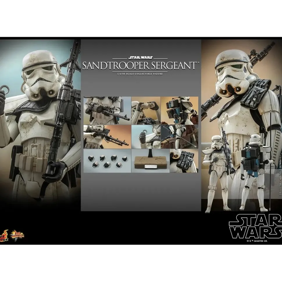 Hot Toys Star Wars Sandtrooper Sergeant 1:6 Scale Collectible Figure