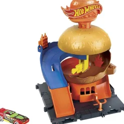 Hot Wheels City Burger Blitz Playset