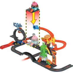 Hot Wheels City Track Ice Cream Shop Playset