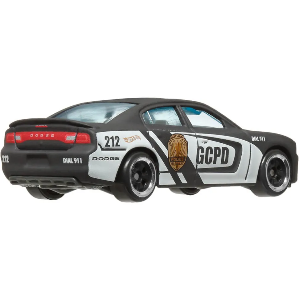 Hot Wheels Gotham City PD '11 Dodge Charger RT 1:64 Scale Diecast Vehi
