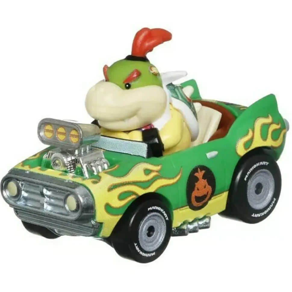 Hot Wheels Mario Kart Bowser Jr. Flame Flyer Kart