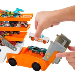 Hot Wheels Mega Hauler Carrier and Vehicle Playset