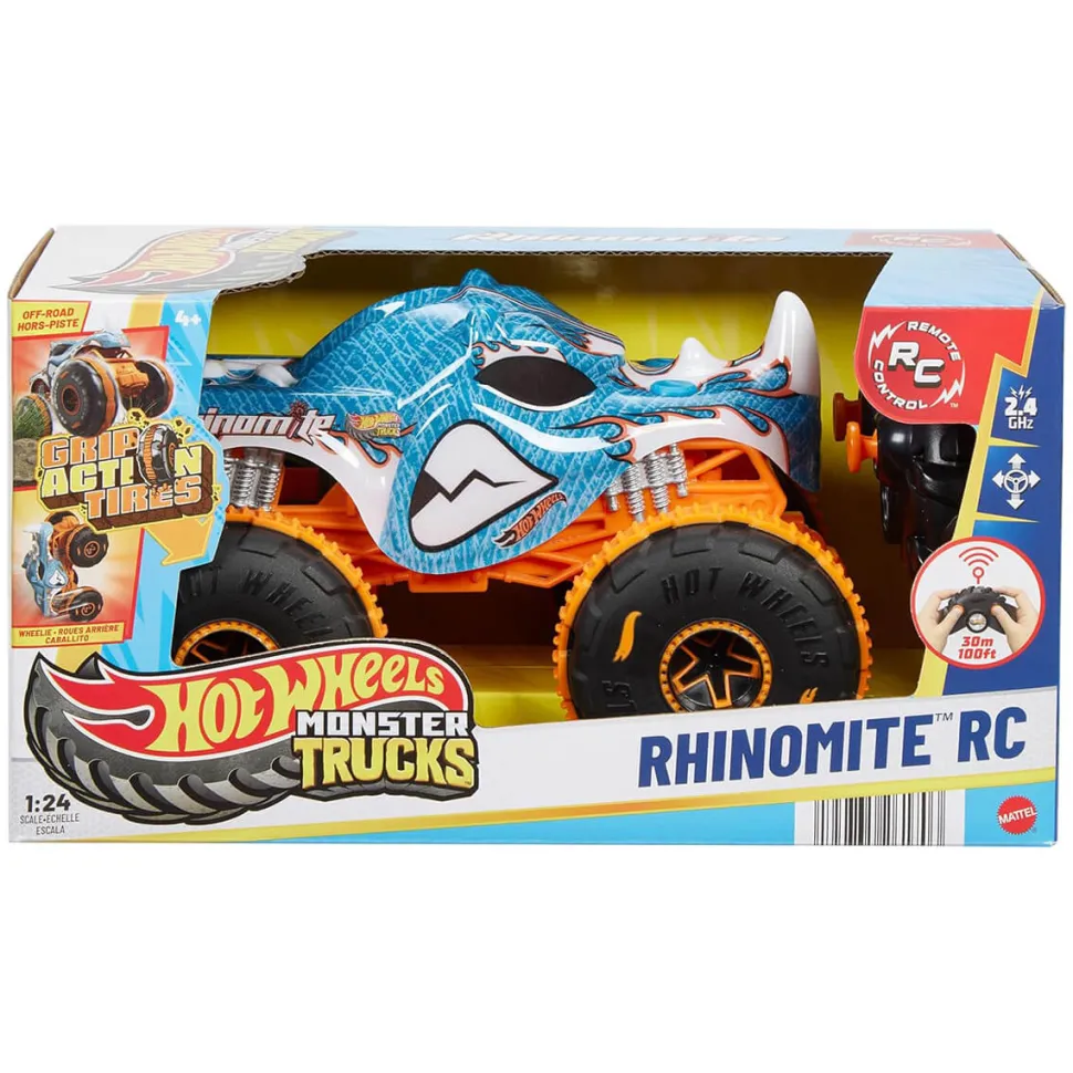 Hot Wheels Monster Truck Rhinomite Remote Control Vehicle