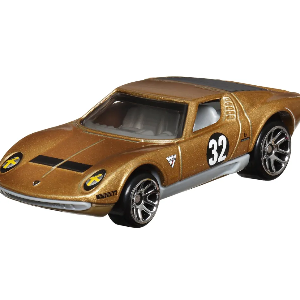 Hot Wheels Vintage Racing Club 1971 Lamborghini Miura SV 1:64 Scale Di
