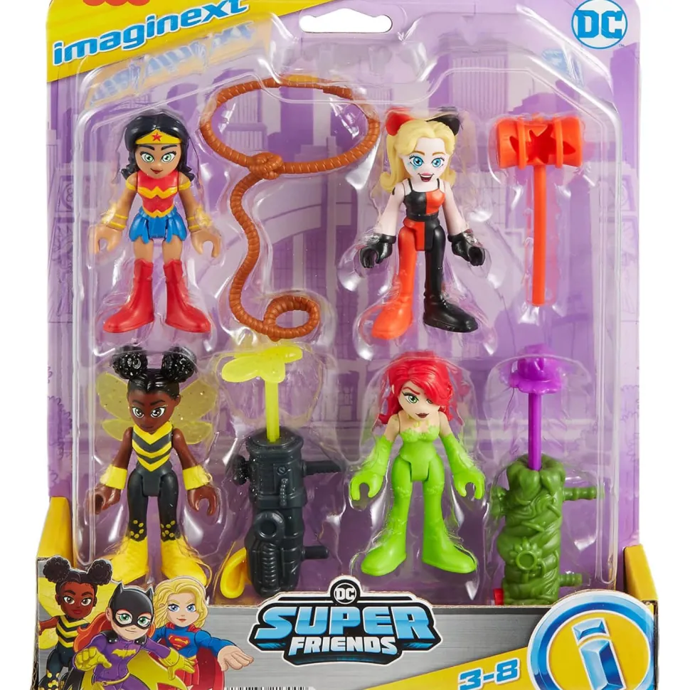 Imaginext DC Super Friends Rivals Pack 8-Piece Figure Set