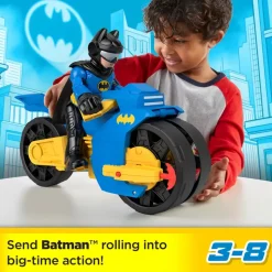Imaginext DC Super Friends XL Batcycle&Batman