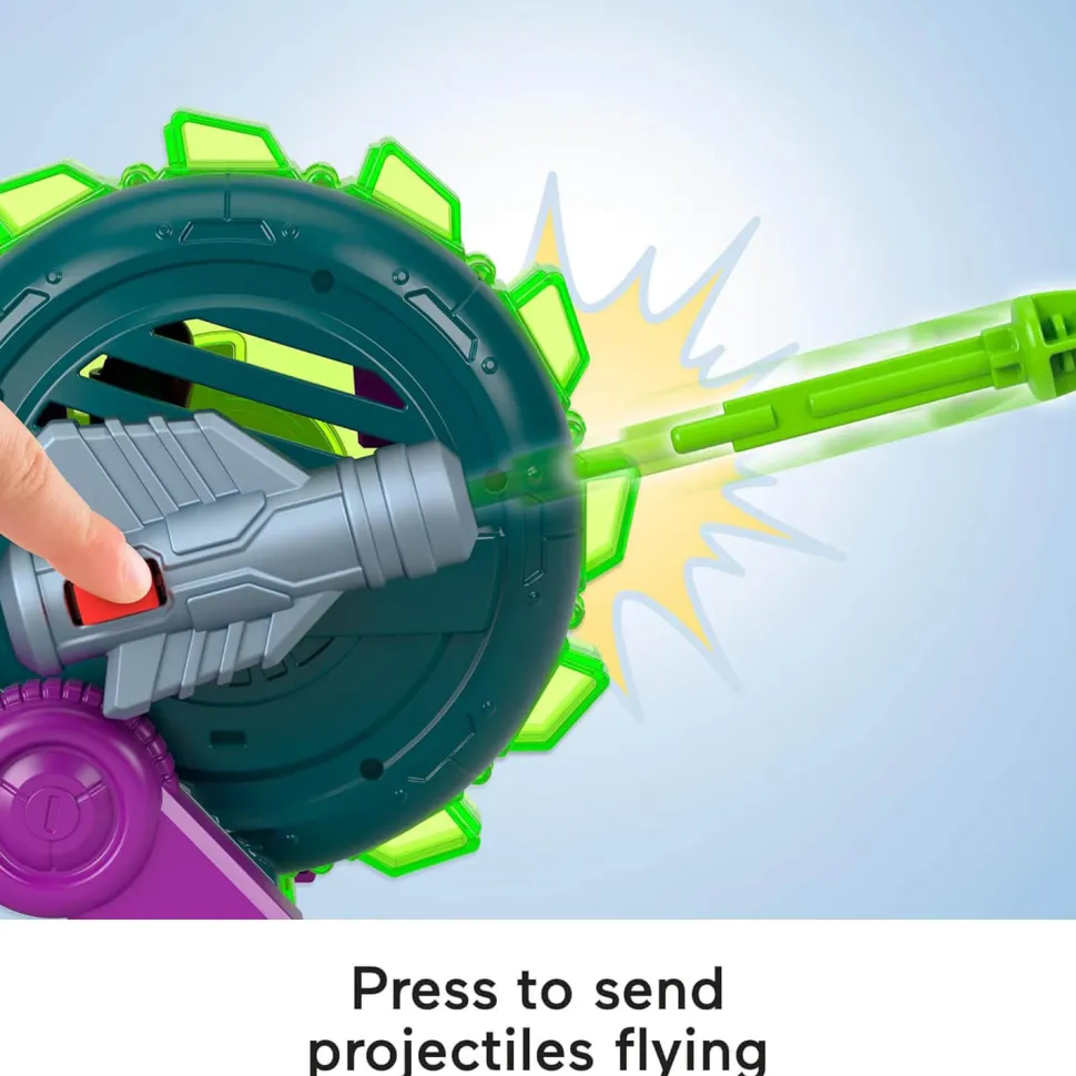 Imaginext DC Super Friends Lex Luthor Spinning Saw Vehicle&Figure Se