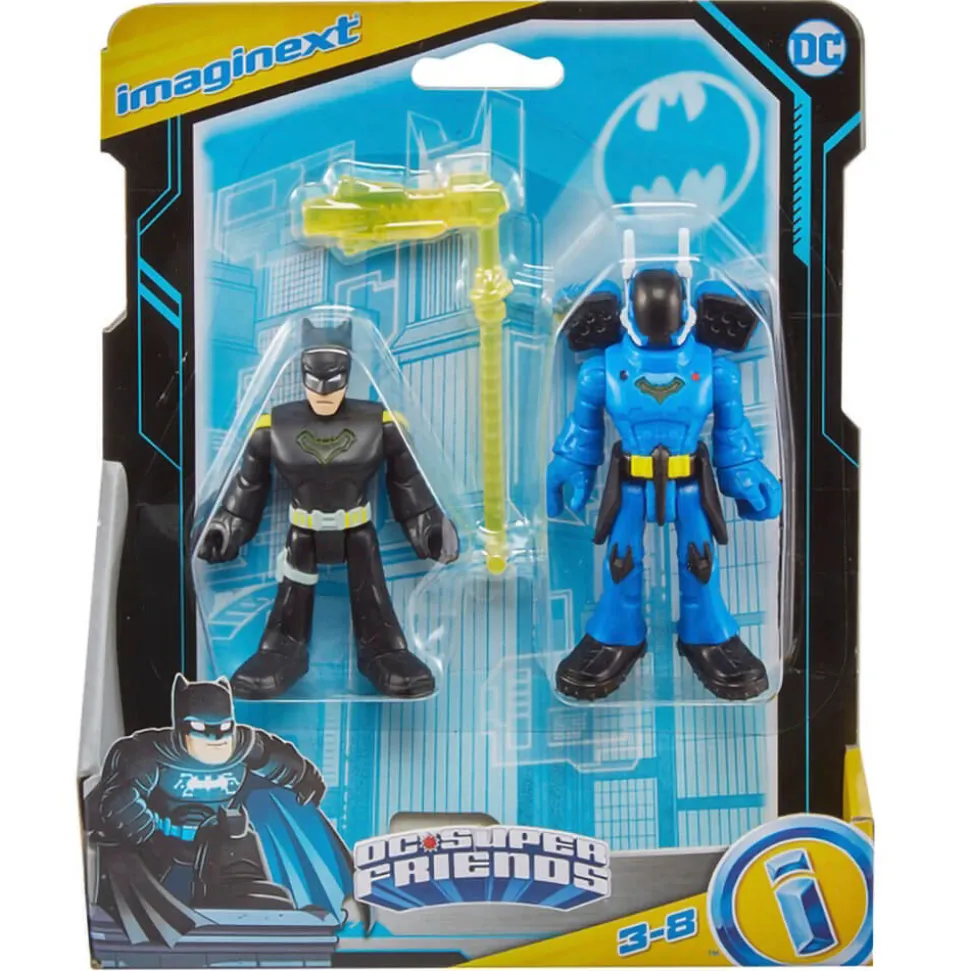 Imaginext DC Super Friends Batman&Rookie Action Figures Set