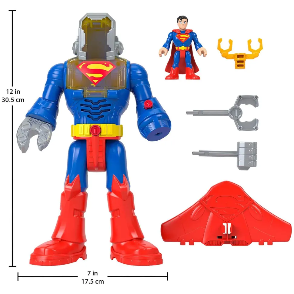 Imaginext DC Super Friends Superman Insider&Exo Suit Robot