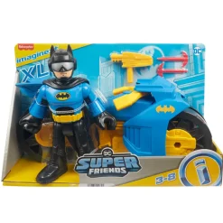 Imaginext DC Super Friends XL Batcycle&Batman