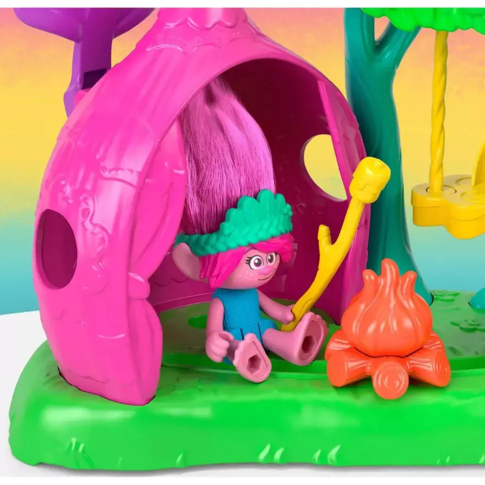 Imaginext DreamWorks Trolls Flower Fun Campsite