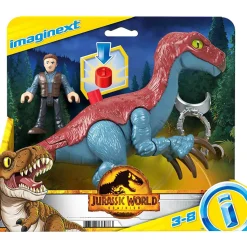 Imaginext Jurassic World Dominion Therizinosaurus&Owen