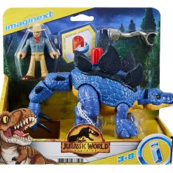 Imaginext Jurassic World Dominion Stegosaurus Dinosaur Figure
