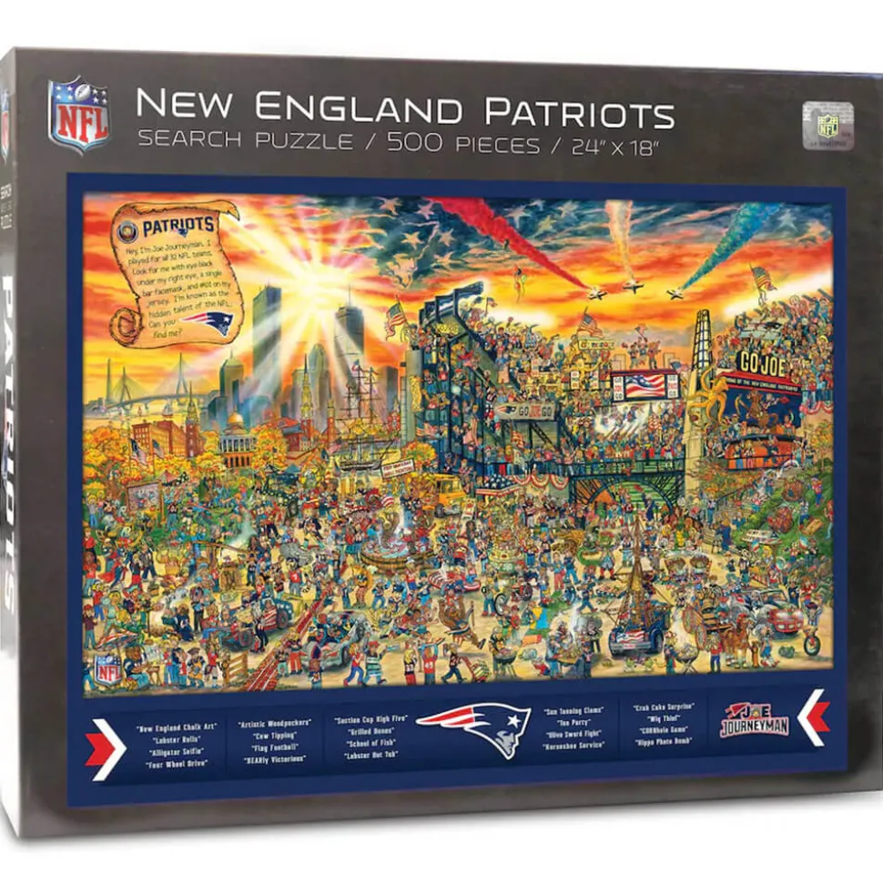 Joe Journeyman Patriots 500 Pc Puzzle