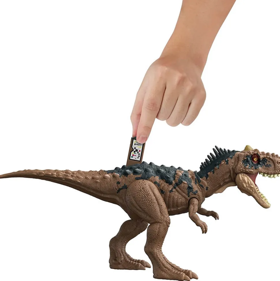Jurassic World Dominion Roar Strikers Rajasaurus Figure