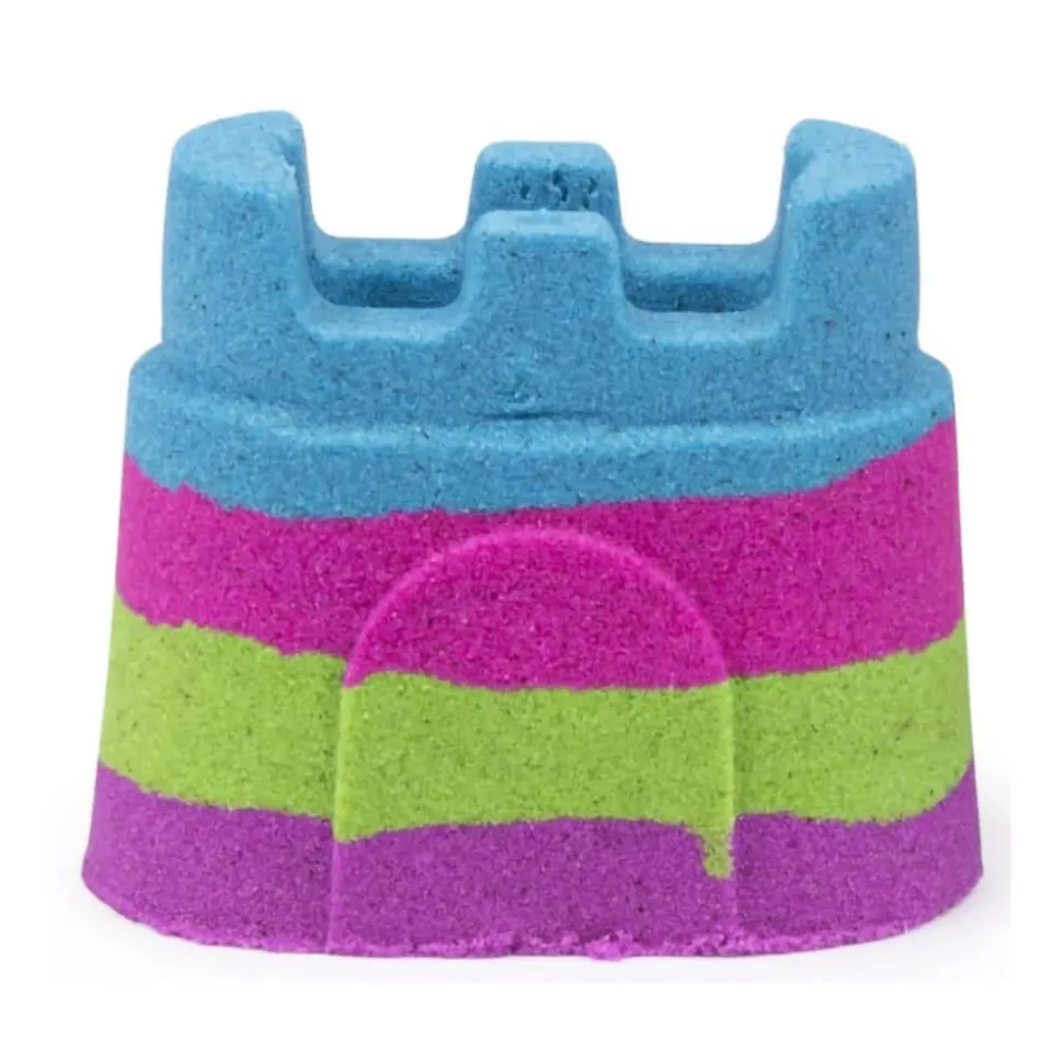 Kinetic Sand 5 oz Ranbow Castle