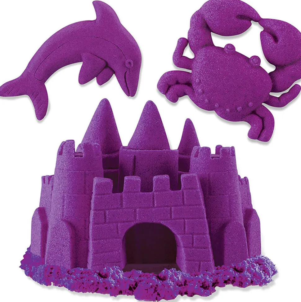 Kinetic Sand Neon Purple 8oz Box