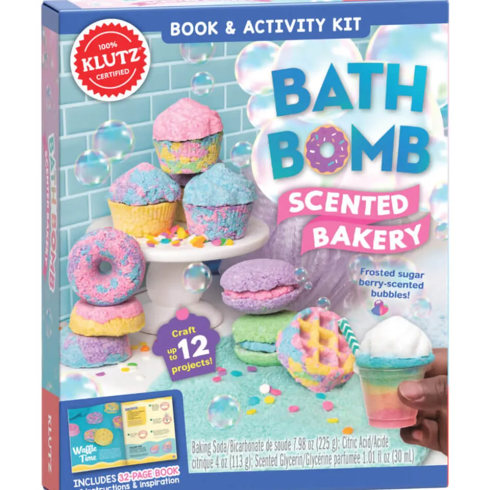 Klutz Bath Bomb Scented Bakery Book&Activity Kit