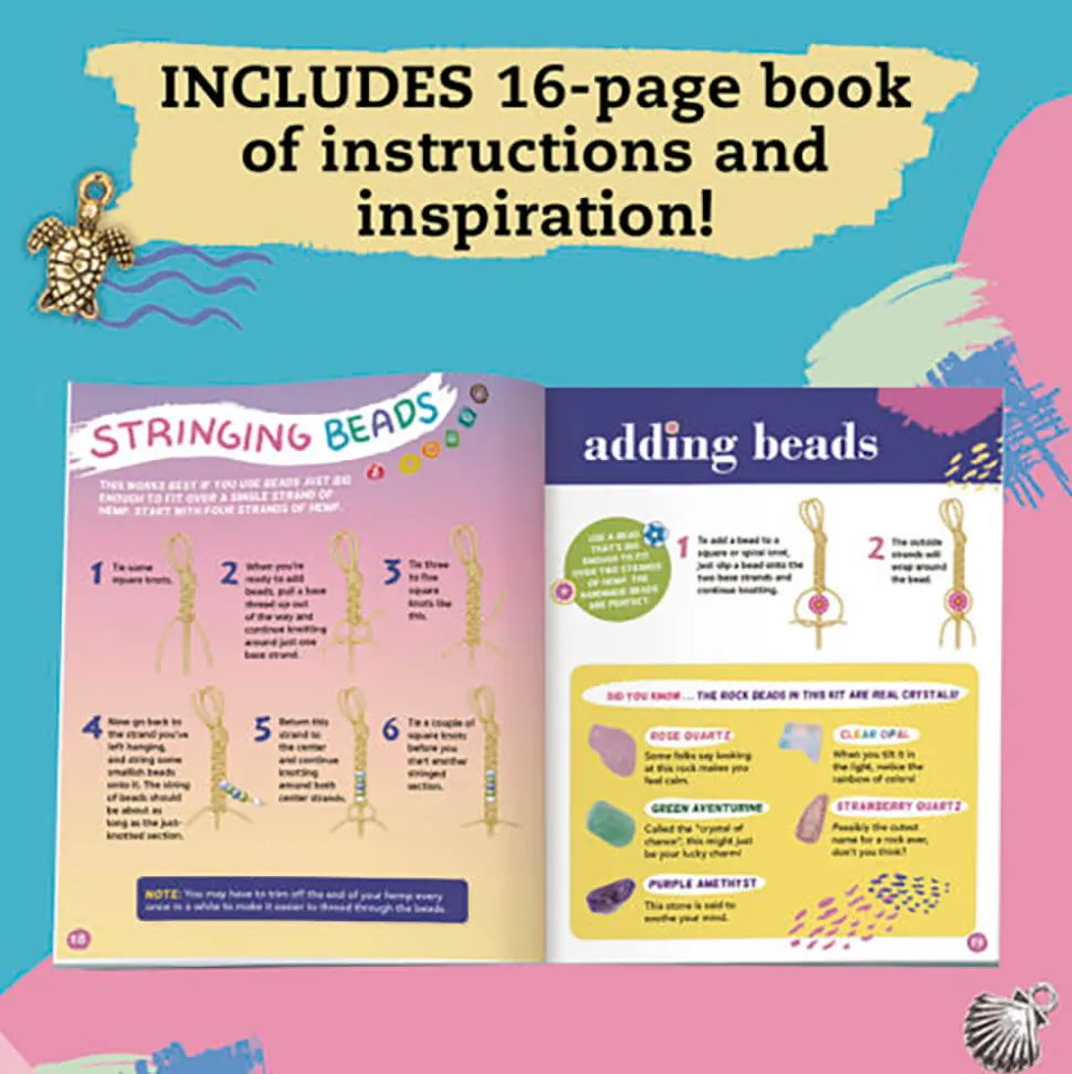KLUTZ Friendship Wish Bracelets Book and Activity Kit