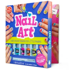 KLUTZ Nail Art Book and Activity Kit
