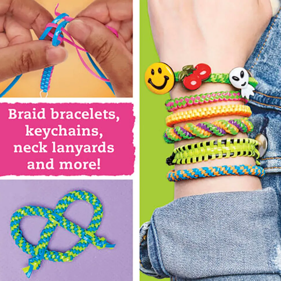 KLUTZ The Best Ever Book of Lanyard, Scoubidou, and Boondoggle Book an