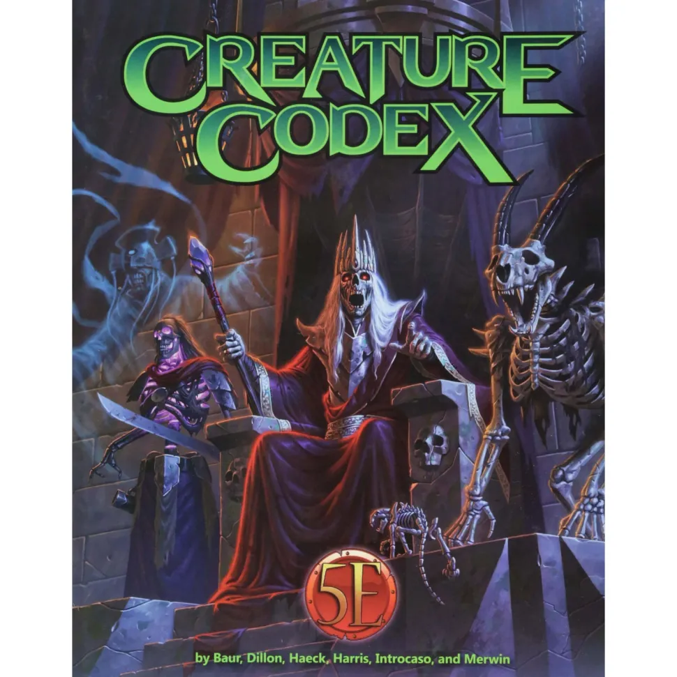 Kobold Press Creature Codex 5th Edition Hardcover