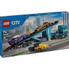 LEGO® City Car Transporter Truck with Sports Cars 998 Piece Building Set (60408)