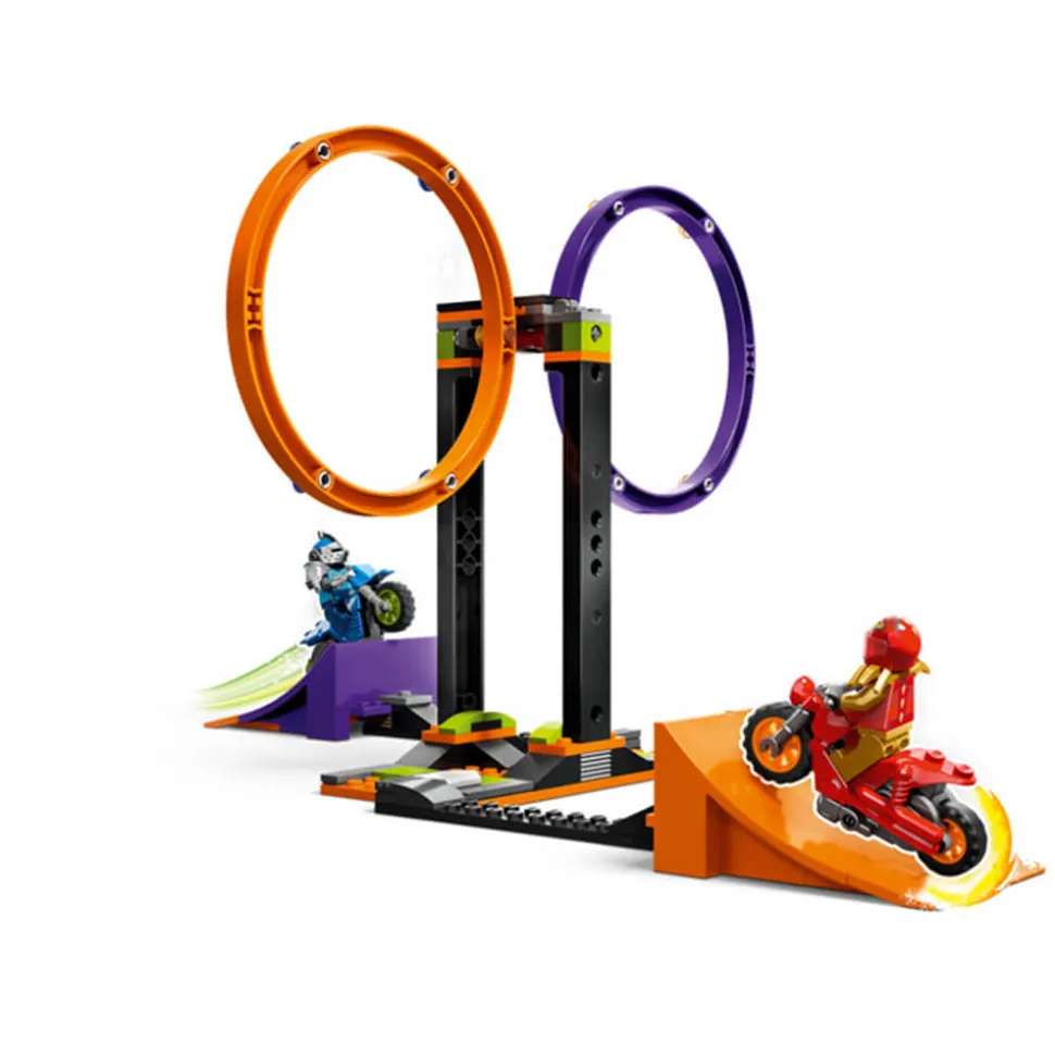 LEGO® City Spinning Stunt Challenge 117 Piece Building Set (60360)