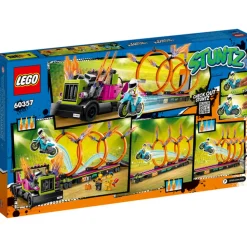 LEGO® City Stunt Truck&Ring of Fire Challenge 479 Piece Building Set