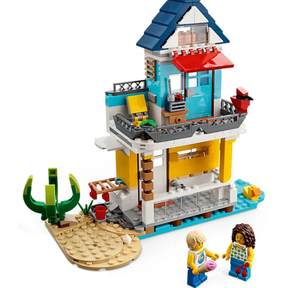 LEGO® Creator Beach Camper Van 556 Piece Building Kit (31138)